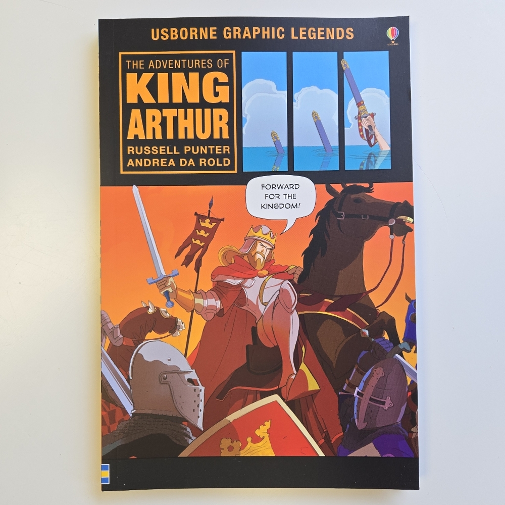 The Adventures of King Arthur Russell Punter (EDC Publishing 2017) Usborne